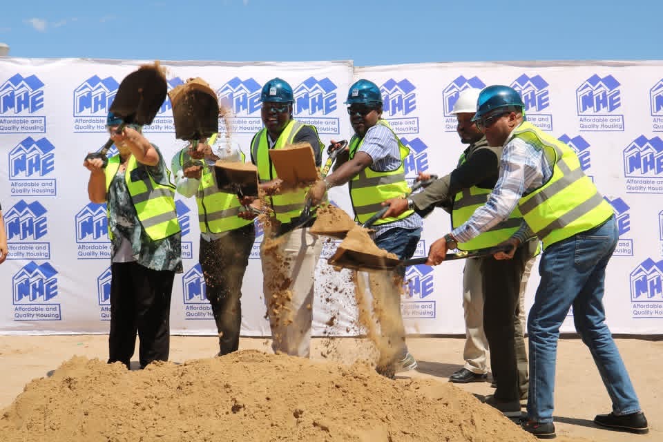 NHE Municipality Break Ground on New Meersig Housing Project 1