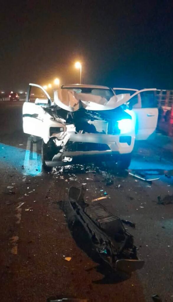 Vehicle langstrand accident