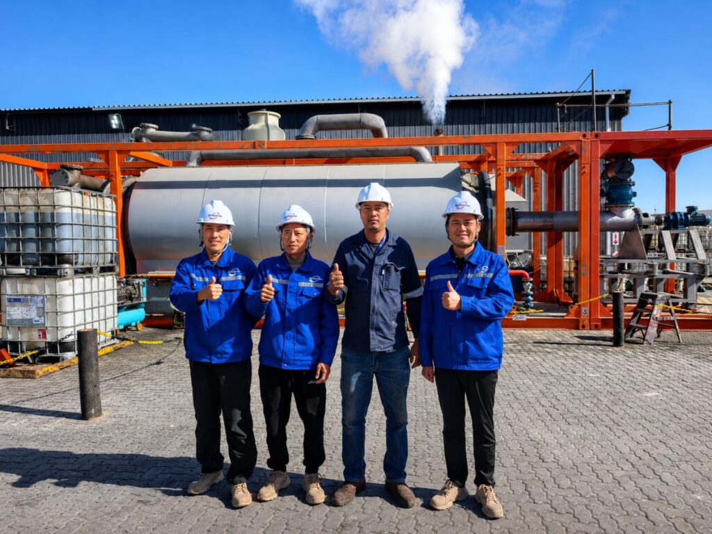 WESCO Commissions Namibias First Thermal Desorption Unit 1