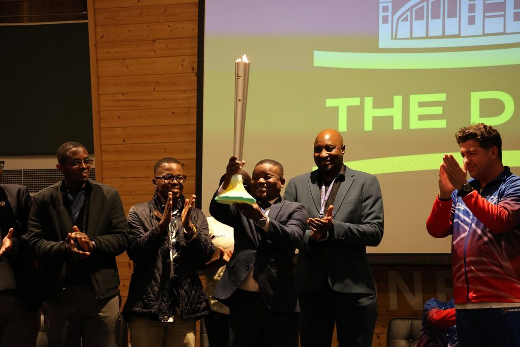 REGION 5 TORCH LIGHTS UP SWAKOPMUND