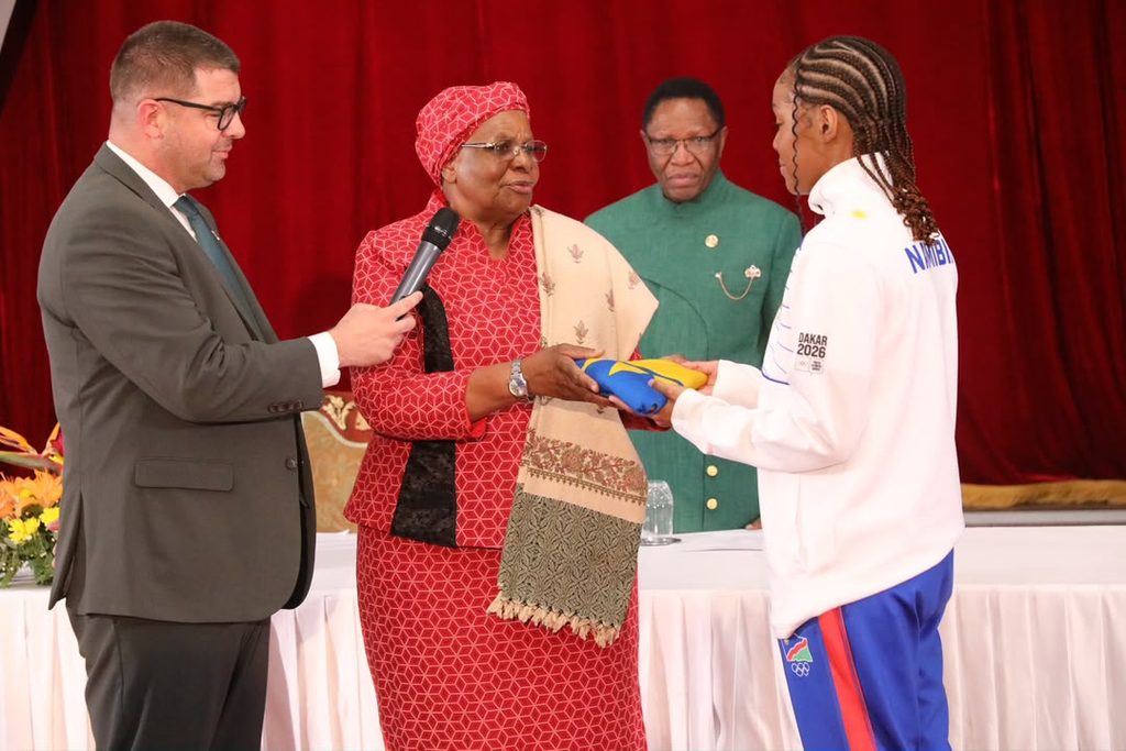 Team Namibia Receives National Flag Ahead of Dakar 2026 Youth Olympics