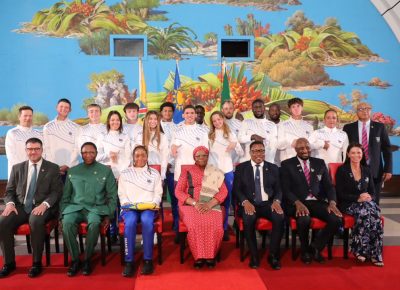 Ballotti Urges Young Athletes to Fly Namibia’s Flag High
