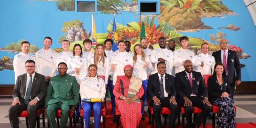 Ballotti Urges Young Athletes to Fly Namibia’s Flag High