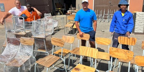 Community Initiative Restores Hope Through School Furniture Repairs