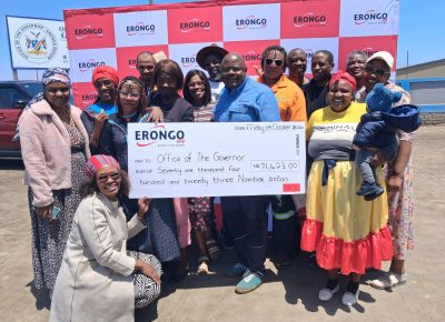 Erongo RED Donates N$71 423 to Support Community Development