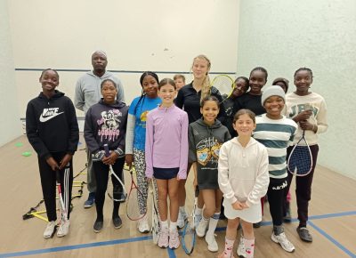 Junior Squash Clinic Inspires Next Generation of Players in Walvis Bay