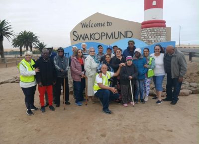 Kuisebmond Elderly Enjoy Special Day Trip to Swakopmund