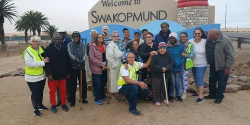 Kuisebmond Elderly Enjoy Special Day Trip to Swakopmund
