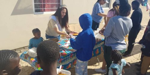 Miss Face of Hope Namibia Joins in Fight Against Hunger