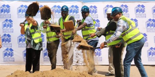 NHE, Municipality Break Ground on New Meersig Housing Project