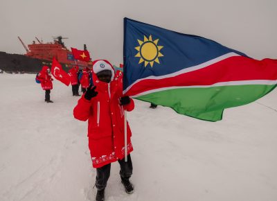 Namibian Teenager Makes History at the North Pole