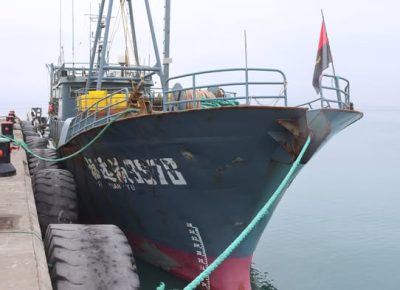 Navy Nets Illegal Fishing Vessel