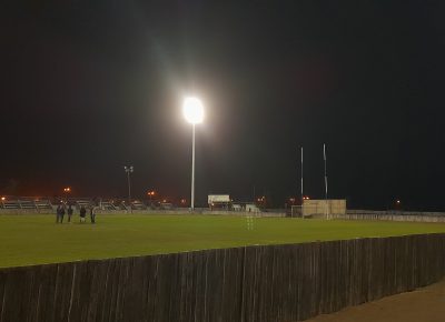 New Floodlights Installed at Jan Wilken Stadium