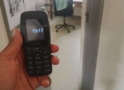 Nurses at Walvis Bay Clinic “On Lunch” at 15:17
