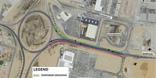 Partial Road Closure Near Dunes Mall Until December