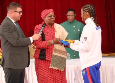 Team Namibia Receives National Flag Ahead of Dakar 2026 Youth Olympics