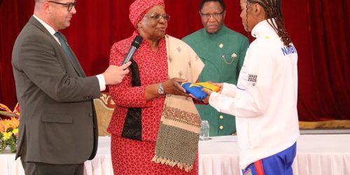 Team Namibia Receives National Flag Ahead of Dakar 2026 Youth Olympics