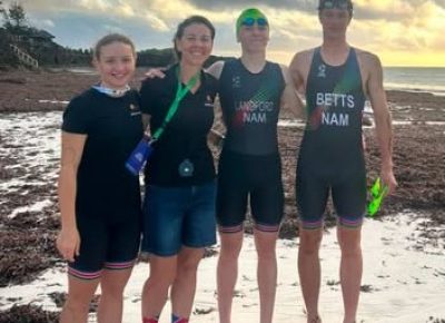 Team Namibia Triathletes Shine at Kilifi Regional Development Cup