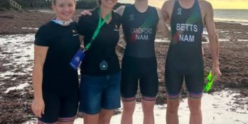 Team Namibia Triathletes Shine at Kilifi Regional Development Cup