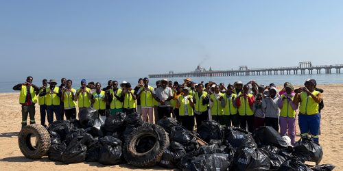 Volunteers Remove About One Ton of Litter from Walvis Bay Beach