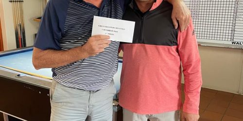 Piet van Niekerk Wins Return-To-Golf Competition